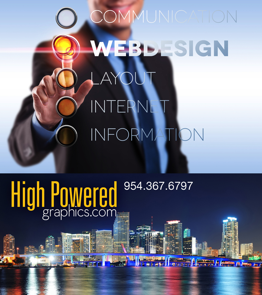 Web Design Fort Lauderdale Deerfield Pompano Beach Florida High Powered Graphics 